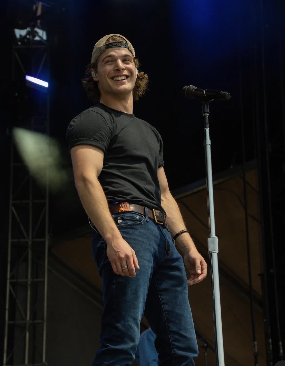 Male celebrity headshot